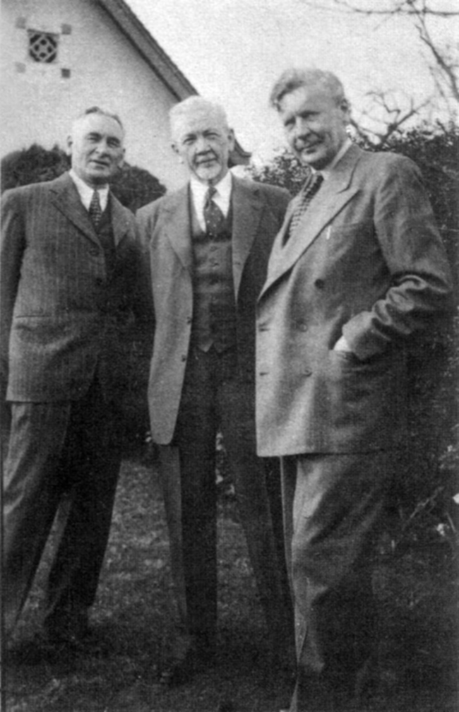 S.P. Timoshenko with his brothers Serhii and Volodymyr